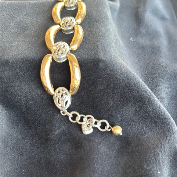 Brighton Gold and Silver Chain-Link Bracelet - Picture 3 of 3